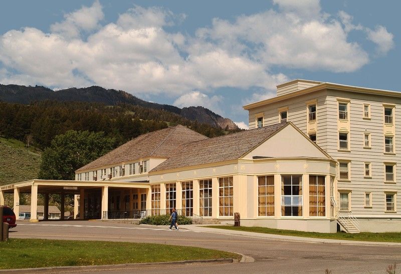 Hotel Mammoth Hot Springs Exterior foto