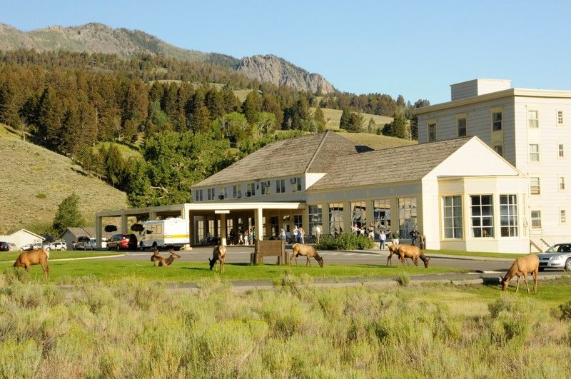 Hotel Mammoth Hot Springs Exterior foto