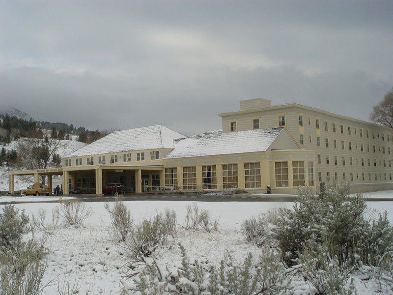 Hotel Mammoth Hot Springs Exterior foto
