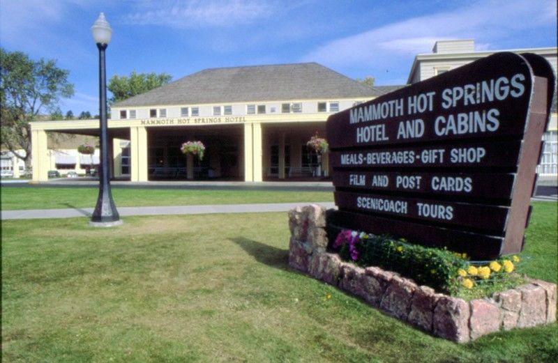 Hotel Mammoth Hot Springs Exterior foto